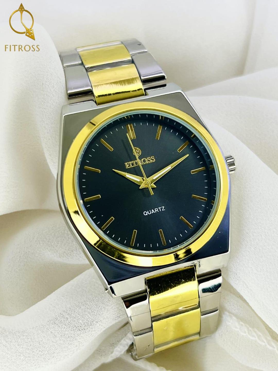 FITROS Men's Movement Quartz, Water Resistant Watch