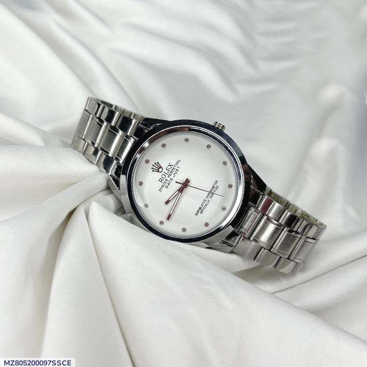 Rolex Stainless Steel Quartz Men Watch