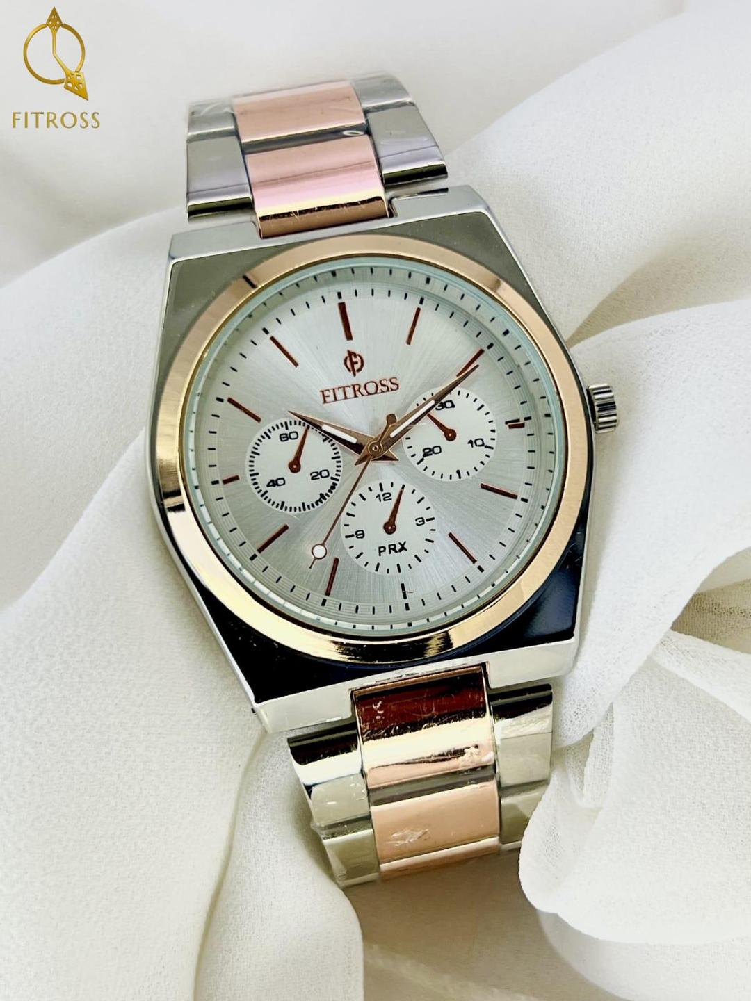 FITROS Men's Movement Quartz, Water Resistant Watch